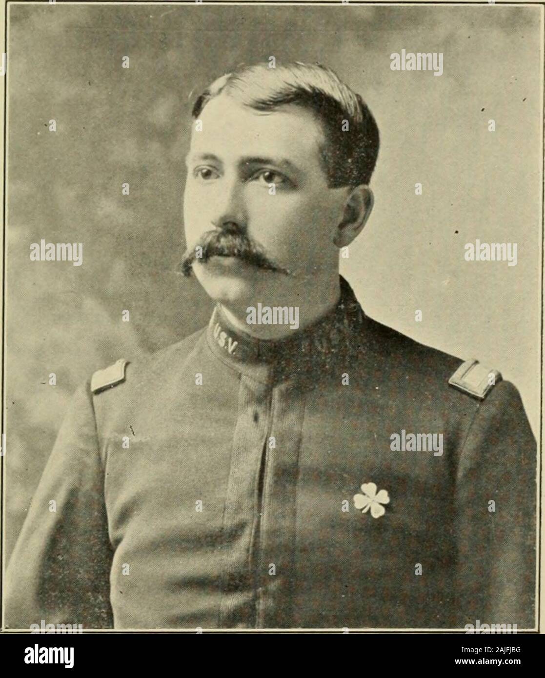 Record del quarto New Jersey Guardia nazionale, volontario fanteria, guerra ispano-americana, 1898-1899. . 898. Passò in rassegna per accettare una promozione a Greenville, S. C, novembre27, 1898. Nominato 2d tenente Co. E, 4° N. J. V. I., 2 dicembre 1898,vice Schoonoven, prom.oted al primo tenente. Uniti per il dazio al Green-ville, S. C e passò in rassegna nella stessa data. Dettagliata Per Co. G. 4° N. J. V. I., per G. O. n. 44, Headquar-ter 4° N. J. V. L, Dicembre 19, 1898. Restituito al Co. E per S. O. No.99, Sede 4° N. J. V. I., datata 29 dicembre 1898 dettagliata per Caserma vigili del reparto, prescrizioni verbali Foto Stock