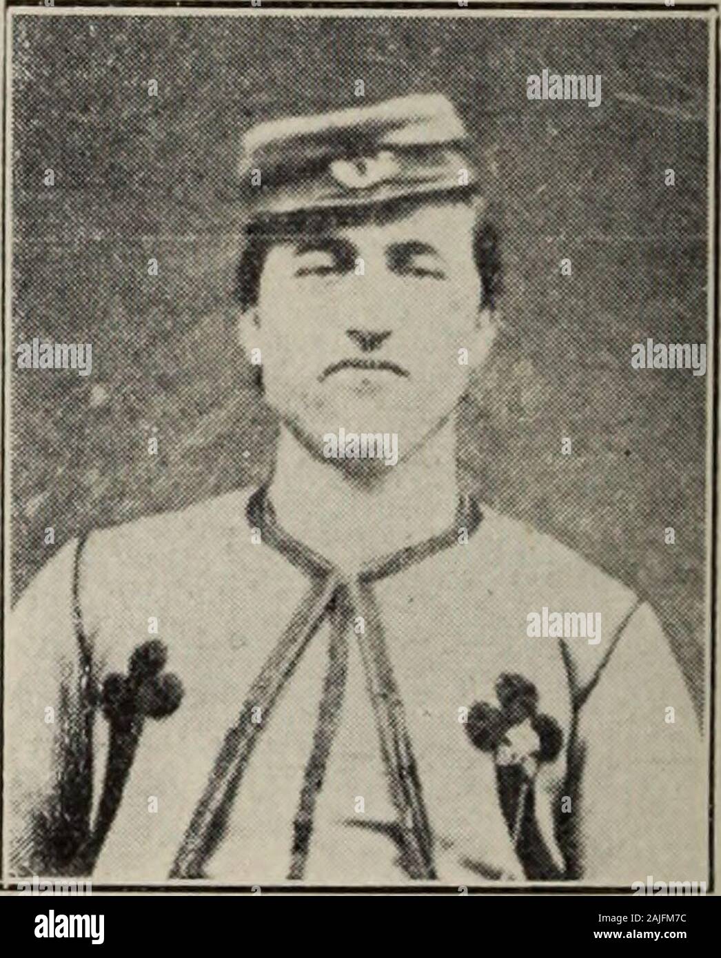 Histoire de la Baie-Saint-Antoine, dite Baie du Febvre, 1683-1911 . ZOUAVES PONTIFICAUX 1. Moise Gouin, 1868-69-2. Adolphe Blondin, 1869-703. H y las Duguay, 1869-70 - 4. Giuseppe Elie, 1869-705. Didier Pelletier, 1870. DE LA BAIE-SAINT-ANTOINE 295 Pendant ce temps-là sul organisait le mouvement, puison formait à Montréal onu comité exécutif, chargé de donnerà loeuvre nouvelle une direzione prudente et efficace (1).de toutes le parti su répondit à lappel du comité: les jeunesgens soffraient par centaines, de généreuses souscriptionsaffluaient dans la caisse du comité. La Baie offrit figlio subordinate au Foto Stock
