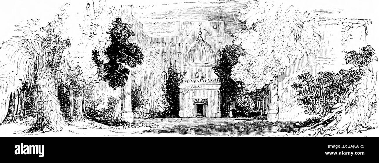 Le Mille e Una Notte (Volume 1): comunemente chiamato, in Inghilterra, Arabian Nights' intrattenimenti . e bolliti di carne.-da Allah, o giovani, detto il re, 1farà di te un atto di gentilezza per cui mi sono ricordato, e afavor che gli storici devono registrare in una biografia dopo di me. Egli ha poi sat e conversava con lui fino a quando la strategia di ni°-htupon che egli si alzò e aspettato finché la prima alba del giorno, quando hetook fuori i suoi vestiti, e espulso sulla sua spada e andato al placewhere slave laici. Dopo notando le candele e lampade, andperfumes e unguenti, egli si avvicinò al slave, un Foto Stock