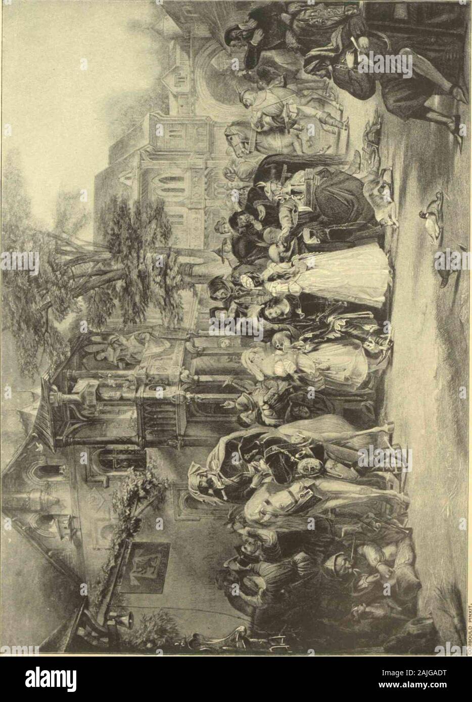 Grandi uomini e donne famose : una serie di penne e matite schizzi di vita di più di 200 dei più importanti personaggi della storia Volume 7 . Andare toArqua, dove Petrarca poi vissuto e che coloro che traggono dal passaggio inquestion l'inferenza che i due grandi poeti devono avere incontrato, sono come blunderingcritics spesso, smentendo l'autore con i suoi personaggi. Uno dei Chaucerspersonages dice che ha sentito un stoiy egli sta per dire da Petrarca; ma cheè nessun motivo per concludere che Chaucer così sentito che se stesso. Ricco deve essere stato il drammatico aneddoto e vivace descrizione wh Foto Stock