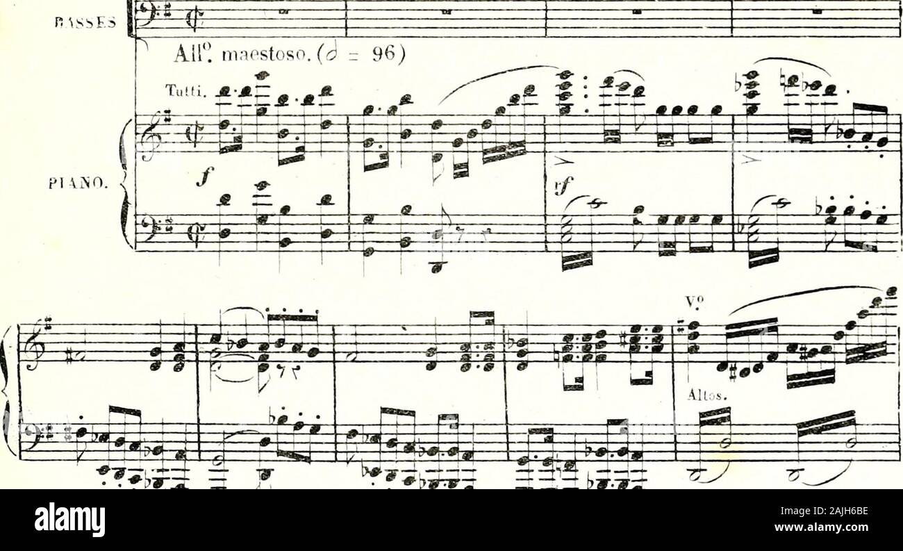 Robinson Crusoé; opéra comique en 3 actes (5 tableaux) . .Ub: QuaLuur. Haine. Kl >1 1K. SUZANNE. VENDREDI. Lobby. JIM COKI.S. SOIMUBI s. TESOKS BASSES v: 14 finale. A. CHOEUR DANSE B. SCENA C VALSE CHANTEE. Ail. maestoso. (O z96) 211 "3 ^ ^* fe :^ RF* fe 2 2Î* 2É3 ? 3 g* S 1. ;K 0ï JW T^^ £ fe Li 1 W-U ? P HgHg-g-gdi * ^-y;-" * Timb: -*%&€ ggg B -l-UJ- gjEJrgac agj  •  *&GT;  * ffg -*-#-*-#-*-*- ?wt -*4- "- :-*- ^ OC "*00 0 sac F5? Y#- >5 212 un CHOEUR DANSE. s CttUbtlt, -f-*- +- • * • -m-f- =e=c Je -F-. " ! Ho ?-I " , ff Har ^S " F i f g =*=£ 5 *S*-0- -ff ± F ! 7^- r u g -??s £ -" ^ f * Foto Stock