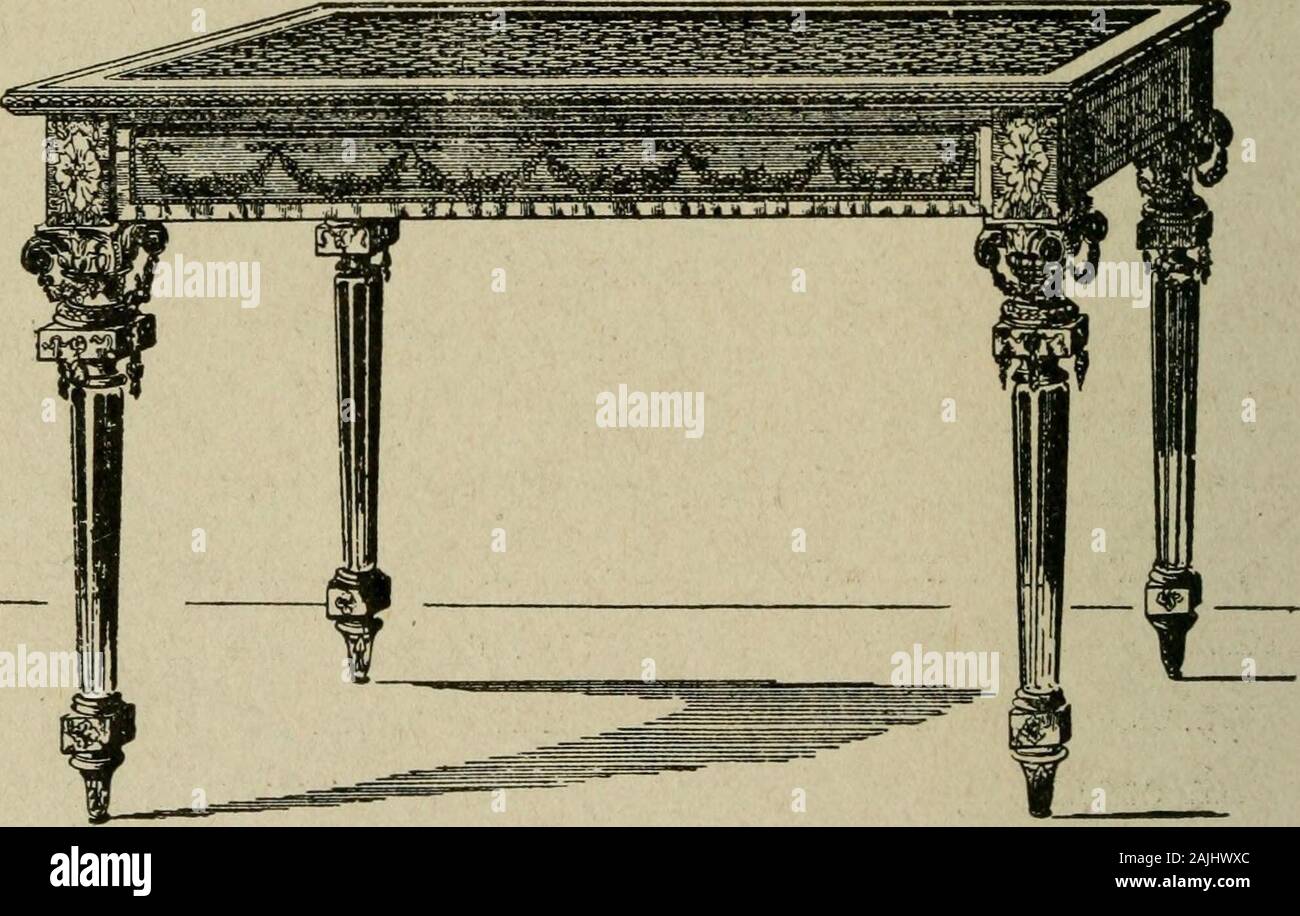 L'armadio pratico maker e designer di mobili era assistente, con saggi sulla storia dell' arredamento, gusto nel design, colore e materiali, con la spiegazione completa dei canonici di buon gusto in mobili .. . Piastra IV*- Il pratico cabinet MAKER 133 avorio per assistere la progettazione e costituiscono una ricchezza per il file exe-cution. Sono presenti in vari musei molti articoli ofluxury e comfort presa da tombe egizie, whichdemonstrate lo straordinario stato di civiltà andculture raggiunti da queste antiche popolazioni che ci aiuti di informare una foto delle loro abitudini domestiche. Le casse, cassapanche, tavoli e ripiani Foto Stock
