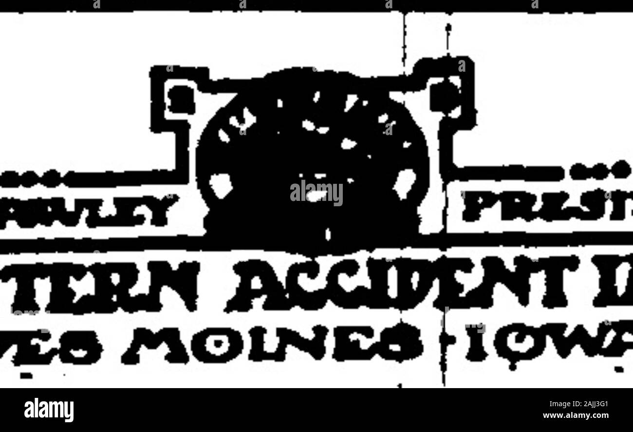 1921 Des Moines e Polk County, Iowa, Città Directory . MOR. Foto Stock