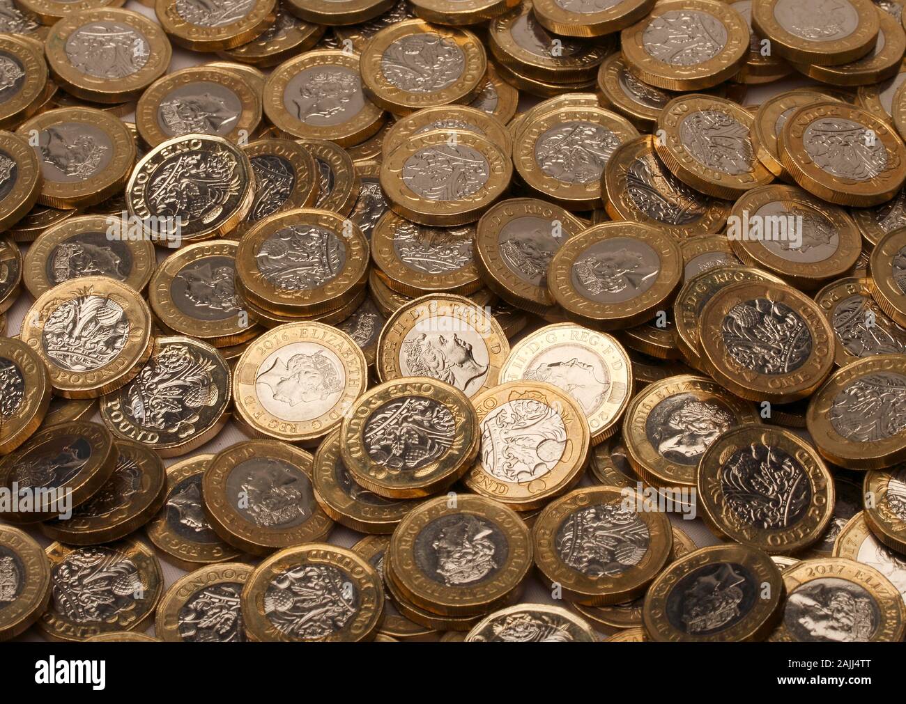 £200 a £1 monete Nome: £200 a £1 monete data: 3/6/2019 Evento: Indirizzo/luogo: Foto Stock