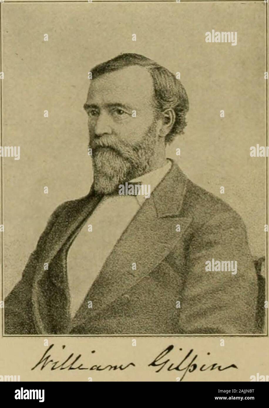 Un avvincente e veritiera storia del pony express; o, incredibilmente il modo a ovest, e altri schizzi e gli incidenti di quei tempi di agitazione . ng fruste thanany uomo prima o da allora, salvare onlyBen Holladay. Tra lievito-vale la pena e a Denver, Majors aveva 1.000 muli e cinquanta pullman. Il firstof questi hoss-power Pullmansreached Denver Maggio 17, 1859, sixdays per la 665 miglia di viaggio. Hor-ace Greeley, Henry Villard, andAlbert D. Richardson erano passen-Gers. La Hockaday e linea Liggettstage da St. Joe al sale Lakehad (nel 1858) frittered venti-twodays nella sua semi-viaggi mensili.Major tagliare il 1200-m Foto Stock