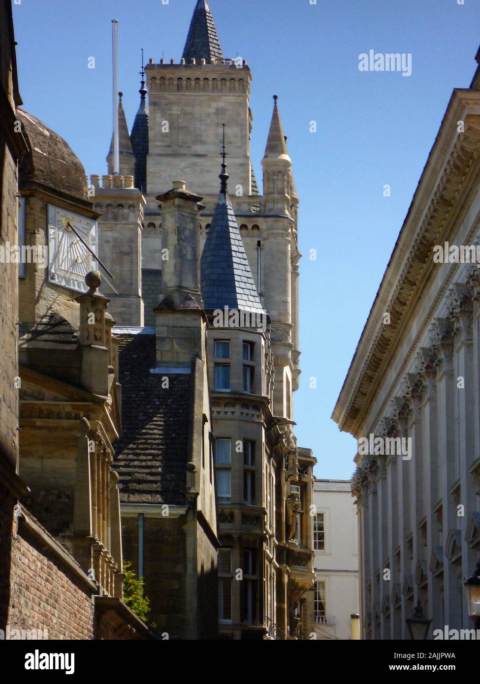 Senate House passaggio, Cambridge Regno Unito Foto Stock