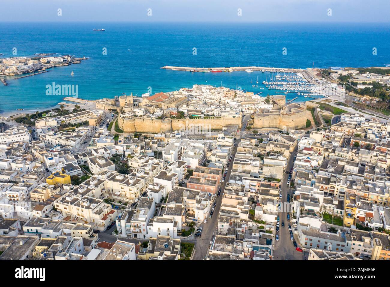 Castello Aragonese di Otranto in Puglia, Italia Foto Stock