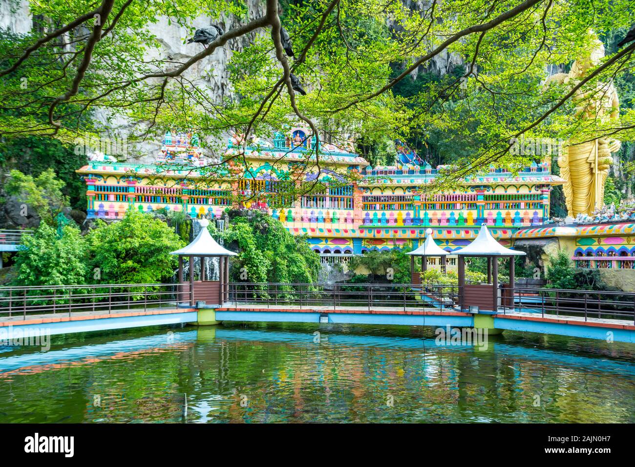 Tempio indù Grotte Batu Malaysia Foto Stock