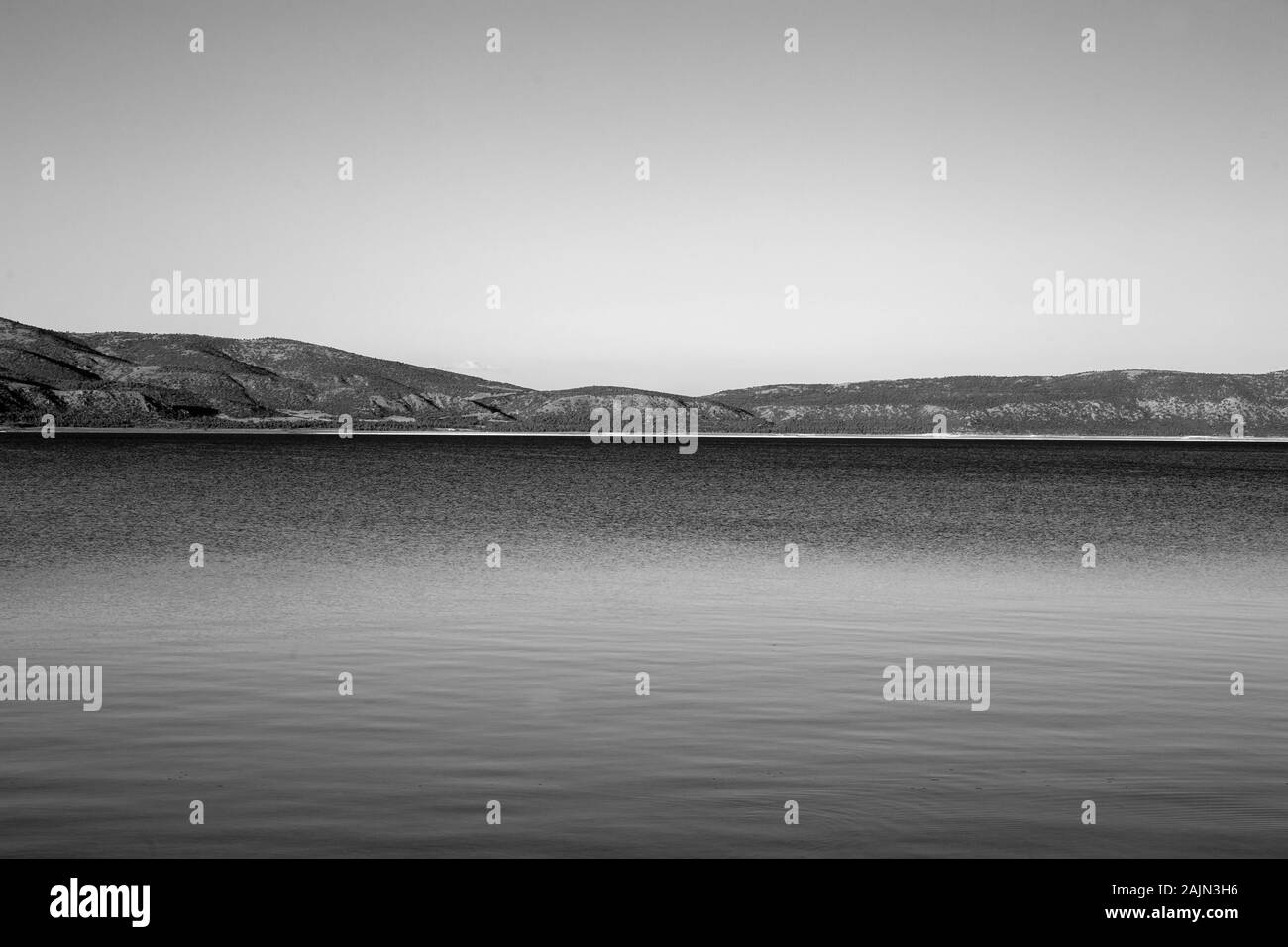 Lago di Salda nella provincia di Burdur in Turchia Foto Stock