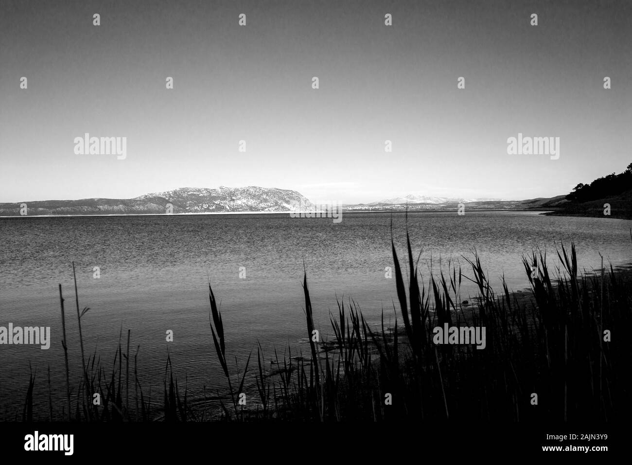 Lago di Salda nella provincia di Burdur in Turchia Foto Stock