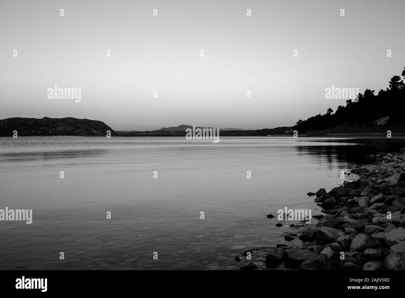 Lago di Salda nella provincia di Burdur in Turchia Foto Stock