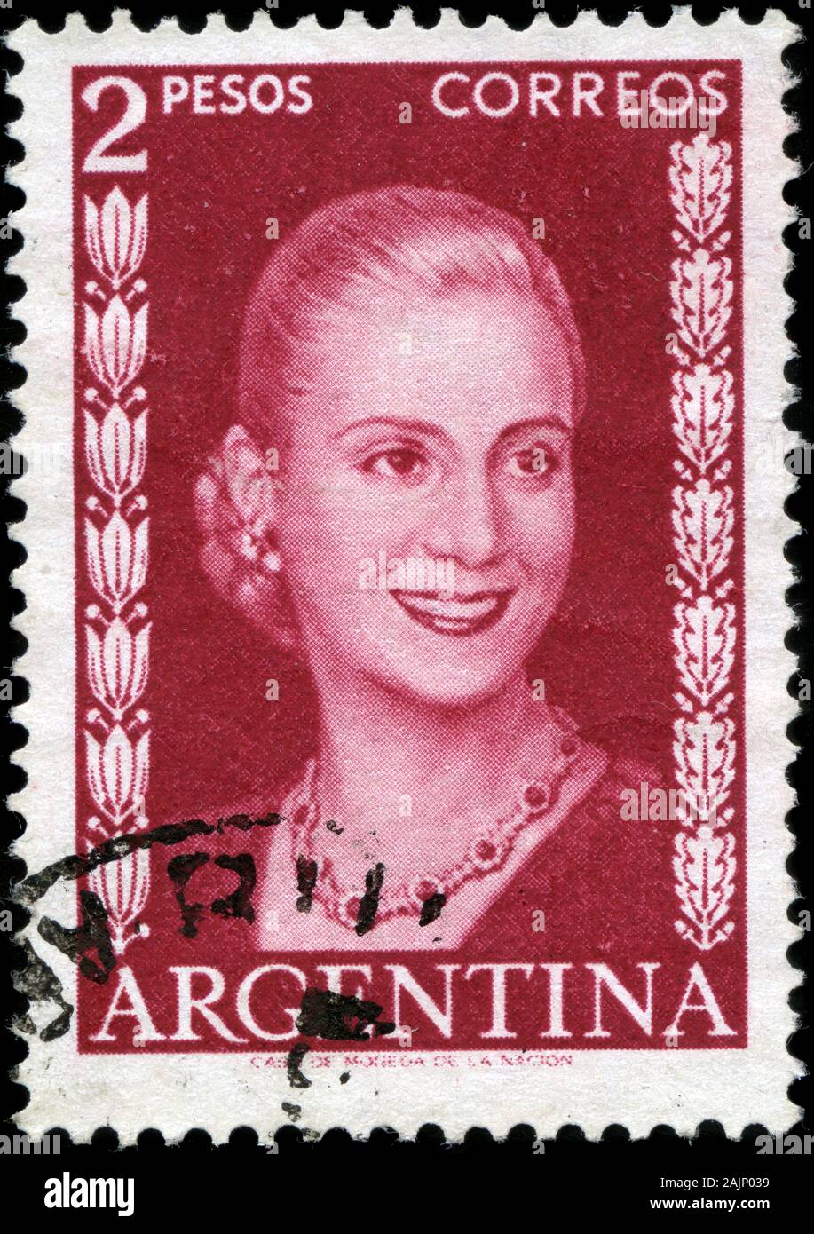 Eva Perón Foto Stock