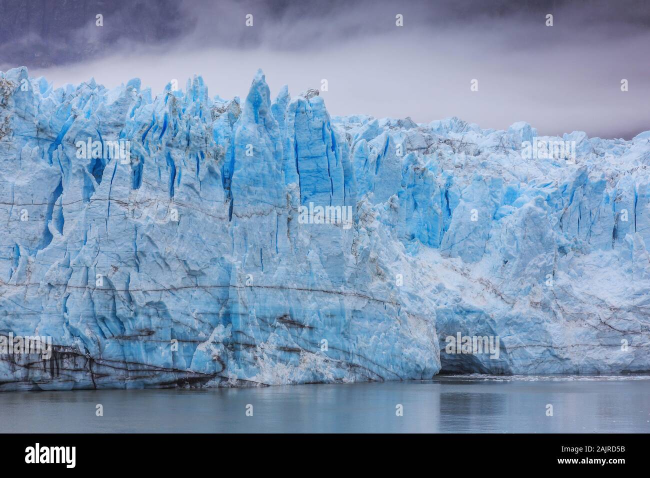 L'Alaska. Margerie ghiacciaio nel Parco Nazionale di Glacier Bay. Foto Stock