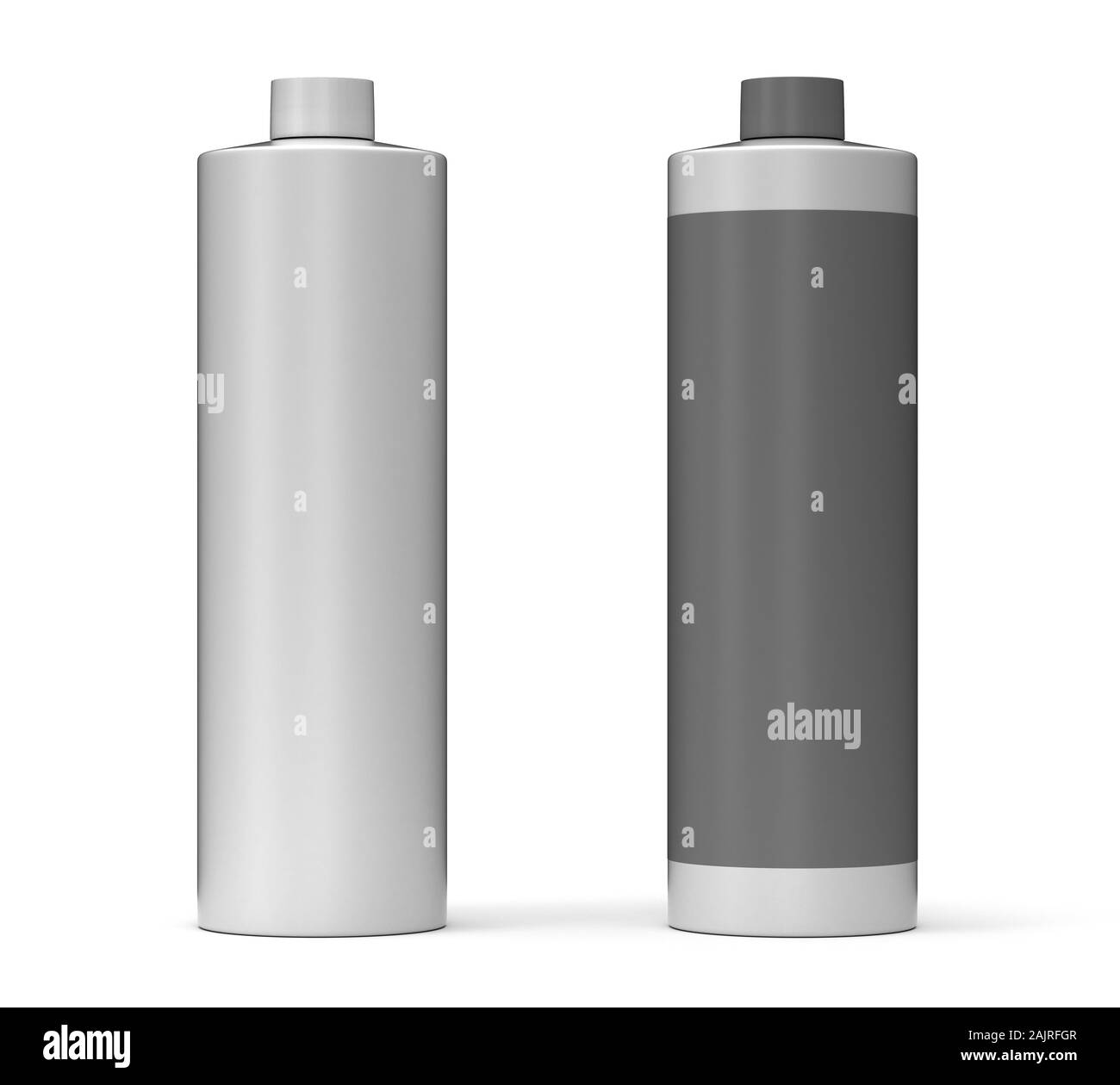 Grigia vuota (pacchetto isolato con percorso di clipping) Foto Stock