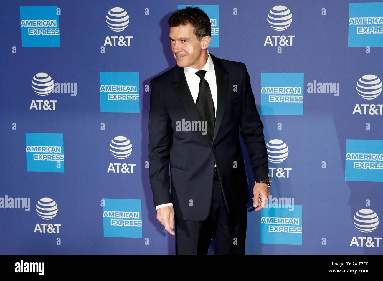 Palm Springs, Stati Uniti d'America. 02Jan, 2020. Antonio Banderas frequentando il trentunesimo annuale di Palm Springs International Film Festival Film Awards Gala a Palm Springs Convention Center su Gennaio 2, 2020 a Palm Springs, California. Credito: Geisler-Fotopress GmbH/Alamy Live News Foto Stock