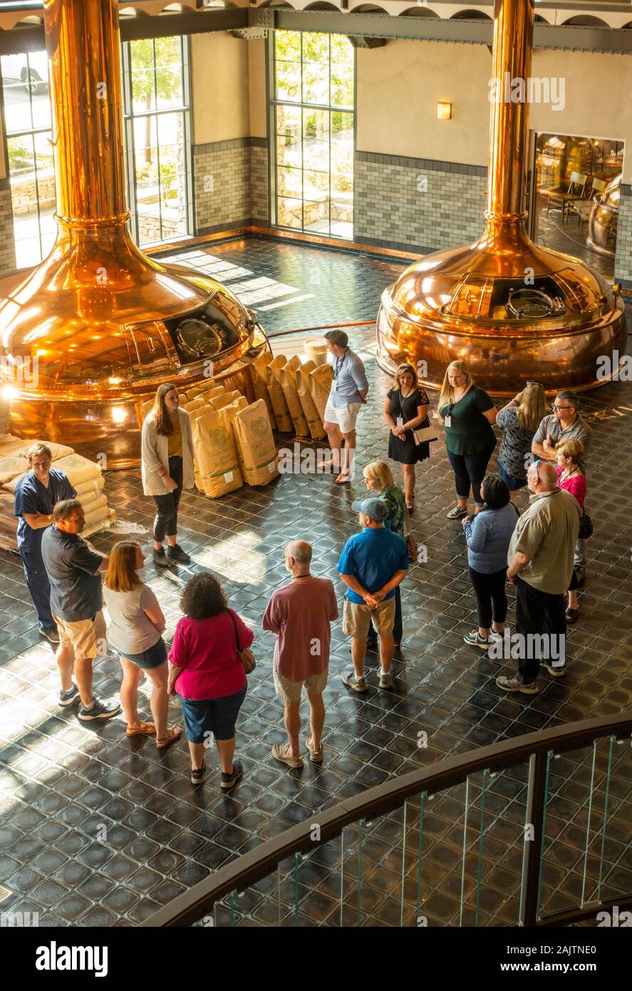 Sierra Nevada Brewing Company a Fletcher North Carolina Foto Stock