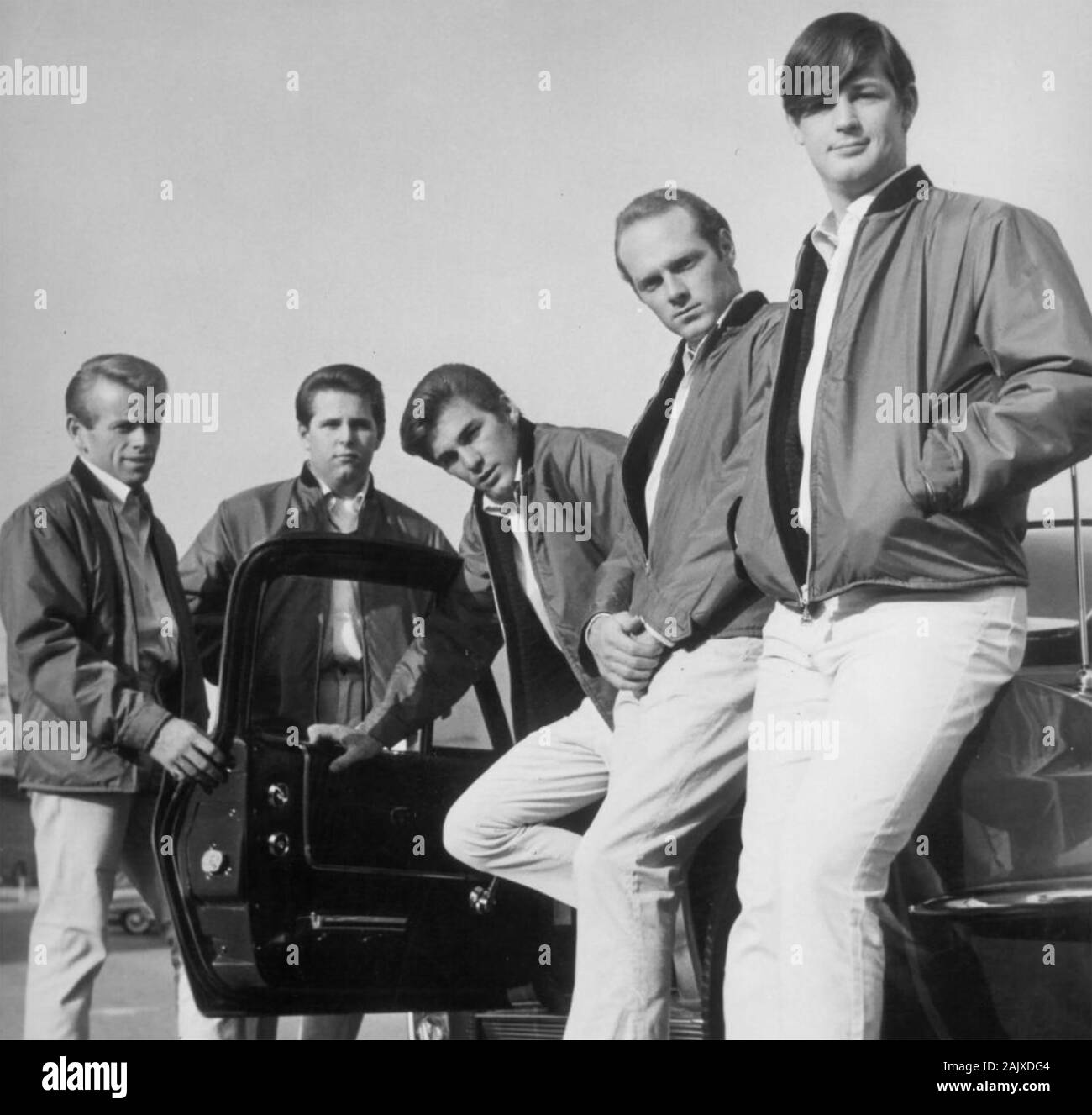 BEACH BOYS foto promozionale di American pop gruppo circa 1963 Foto Stock