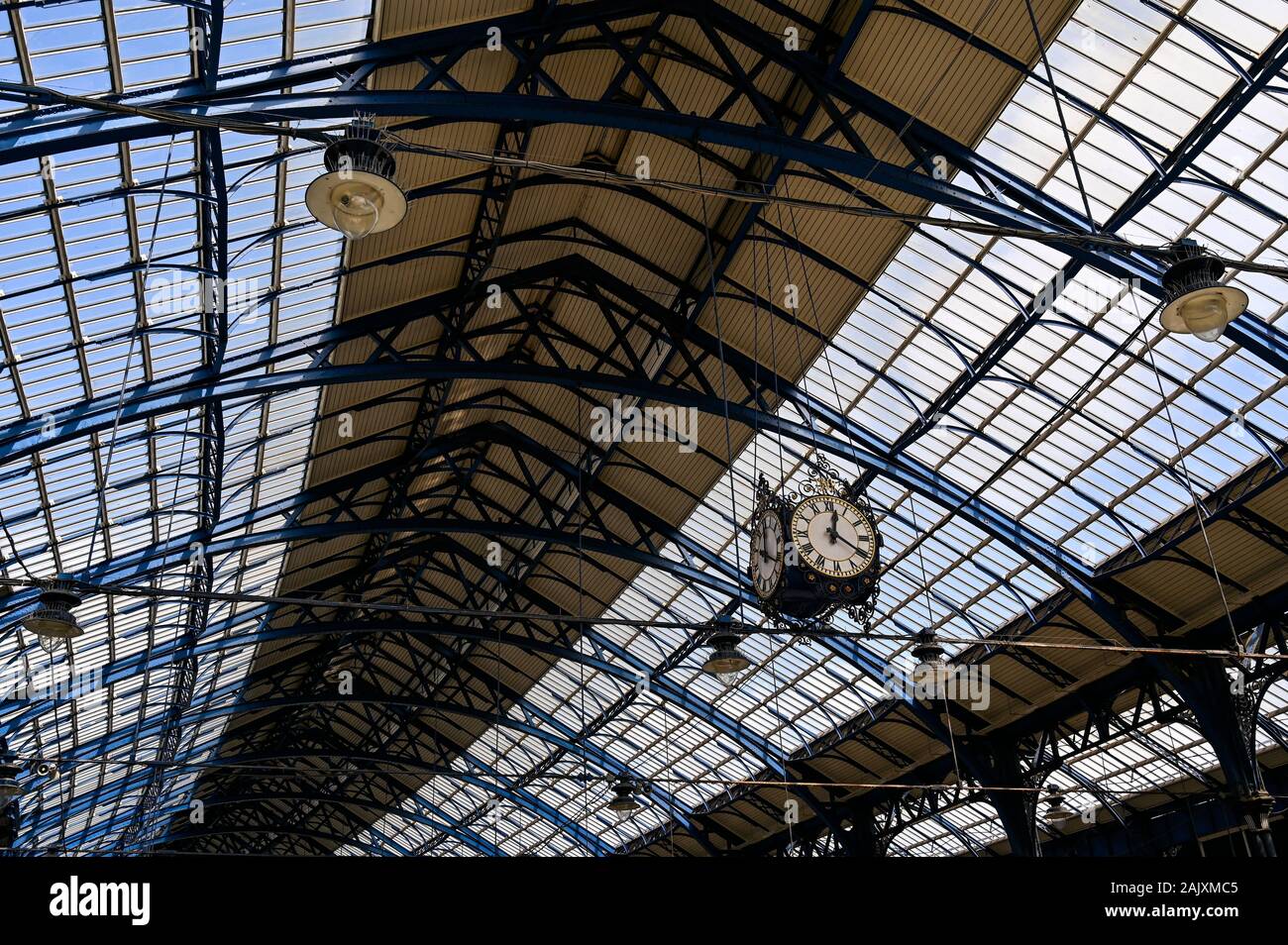 Brighton stazione ferroviaria Inghilterra Foto Stock