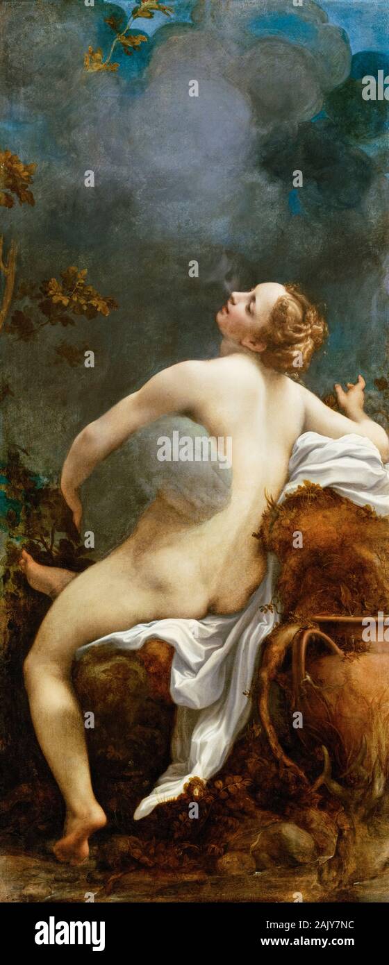 Antonio da Correggio, pittura, Giove e io, 1520-1540 Foto Stock