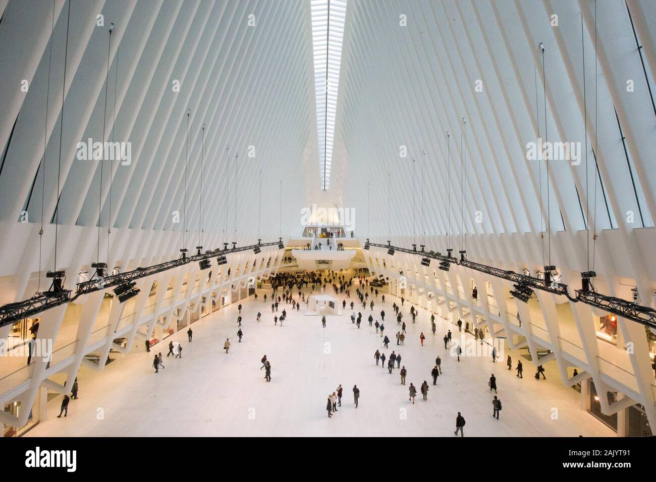 WORLD TRADE CENTER STATION, occhio DI NEW YORK Foto Stock