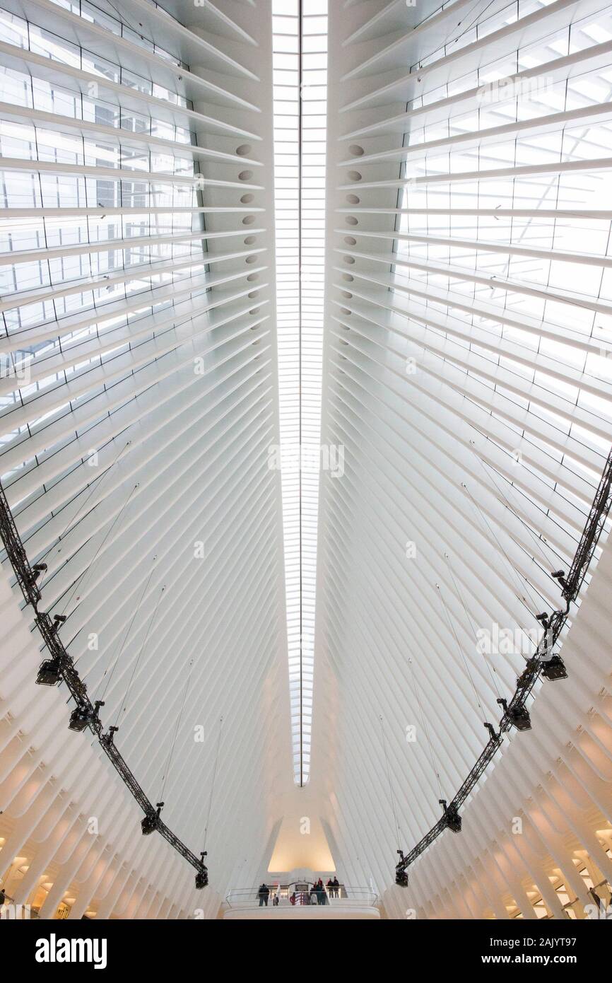 WORLD TRADE CENTER STATION, occhio DI NEW YORK Foto Stock