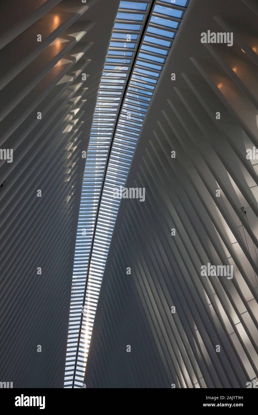 WORLD TRADE CENTER STATION, occhio DI NEW YORK Foto Stock