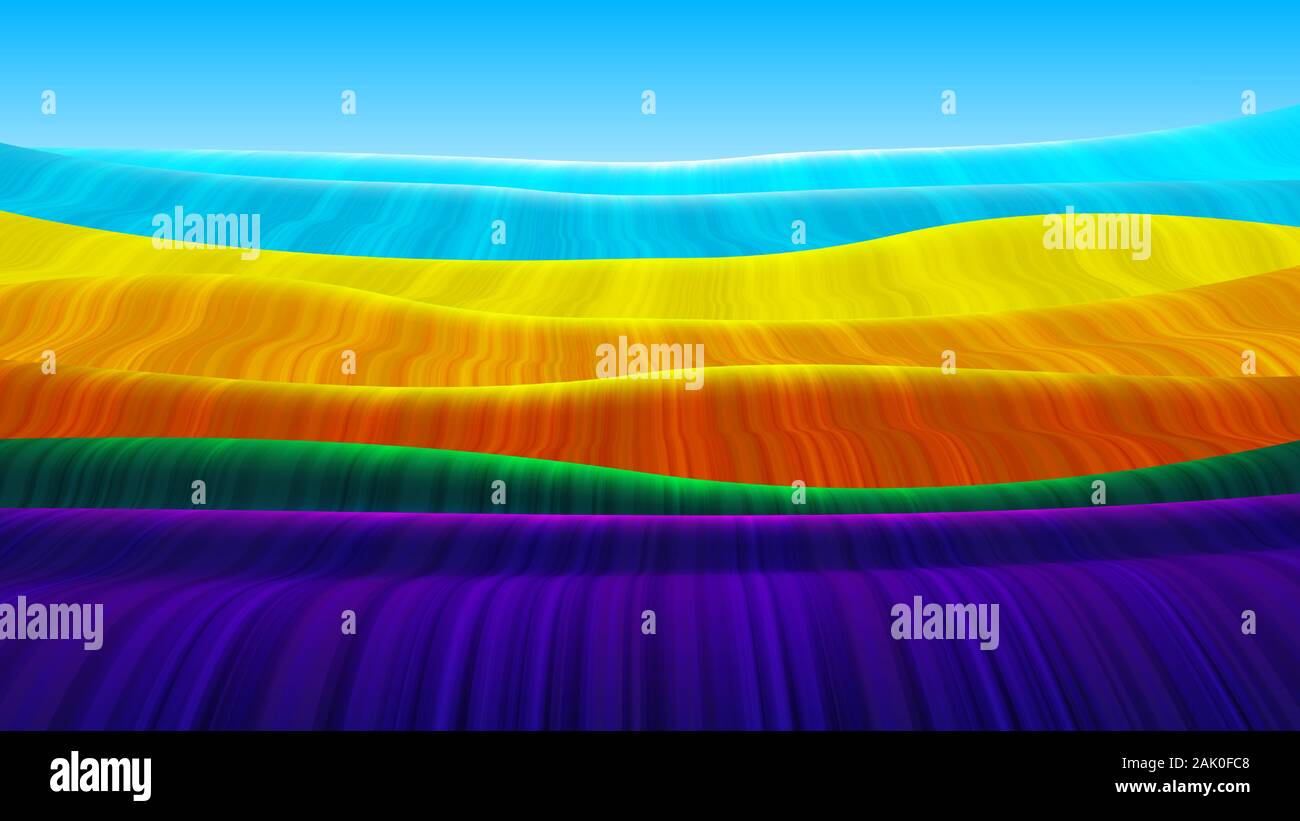Una illustrazione concettuale di antilope pattern in arte vectora, creato da strumento di maglia. Illustrazione Vettoriale