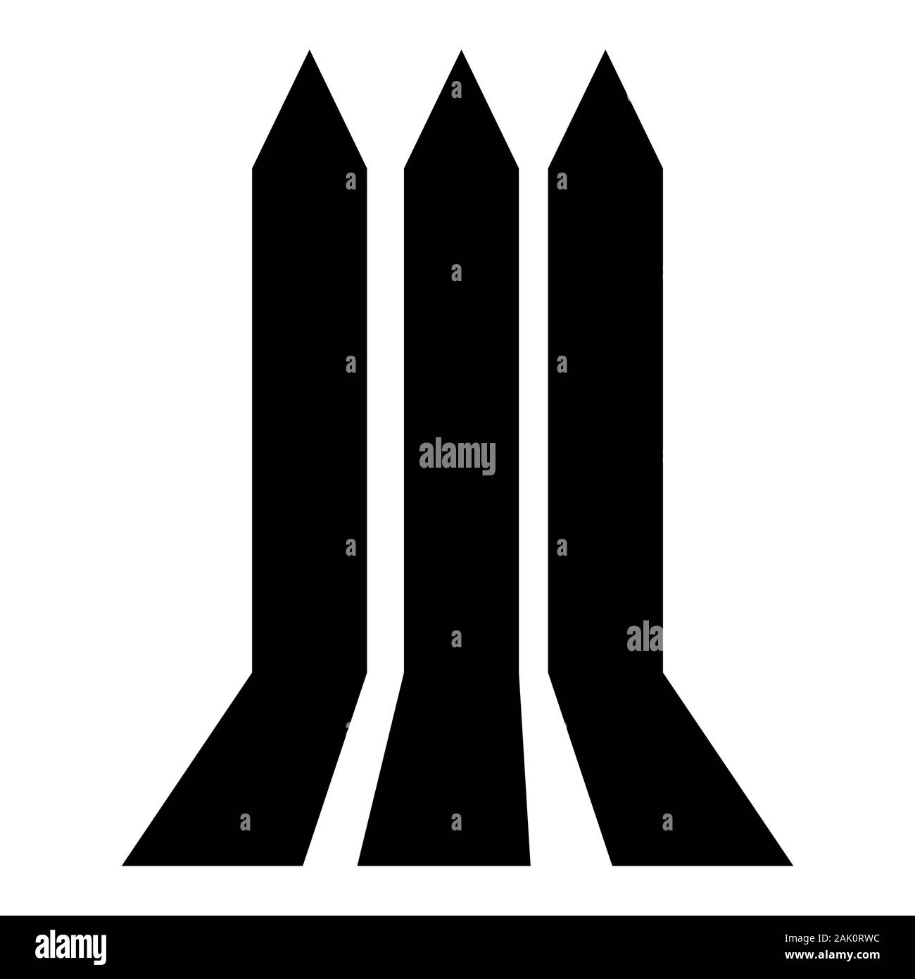 Con le frecce icona silhouette illustrazione vettoriale isolato su uno sfondo bianco. vettore piatto semplice elemento illustrazione concetto .possono essere utilizzate per il web, mo Illustrazione Vettoriale