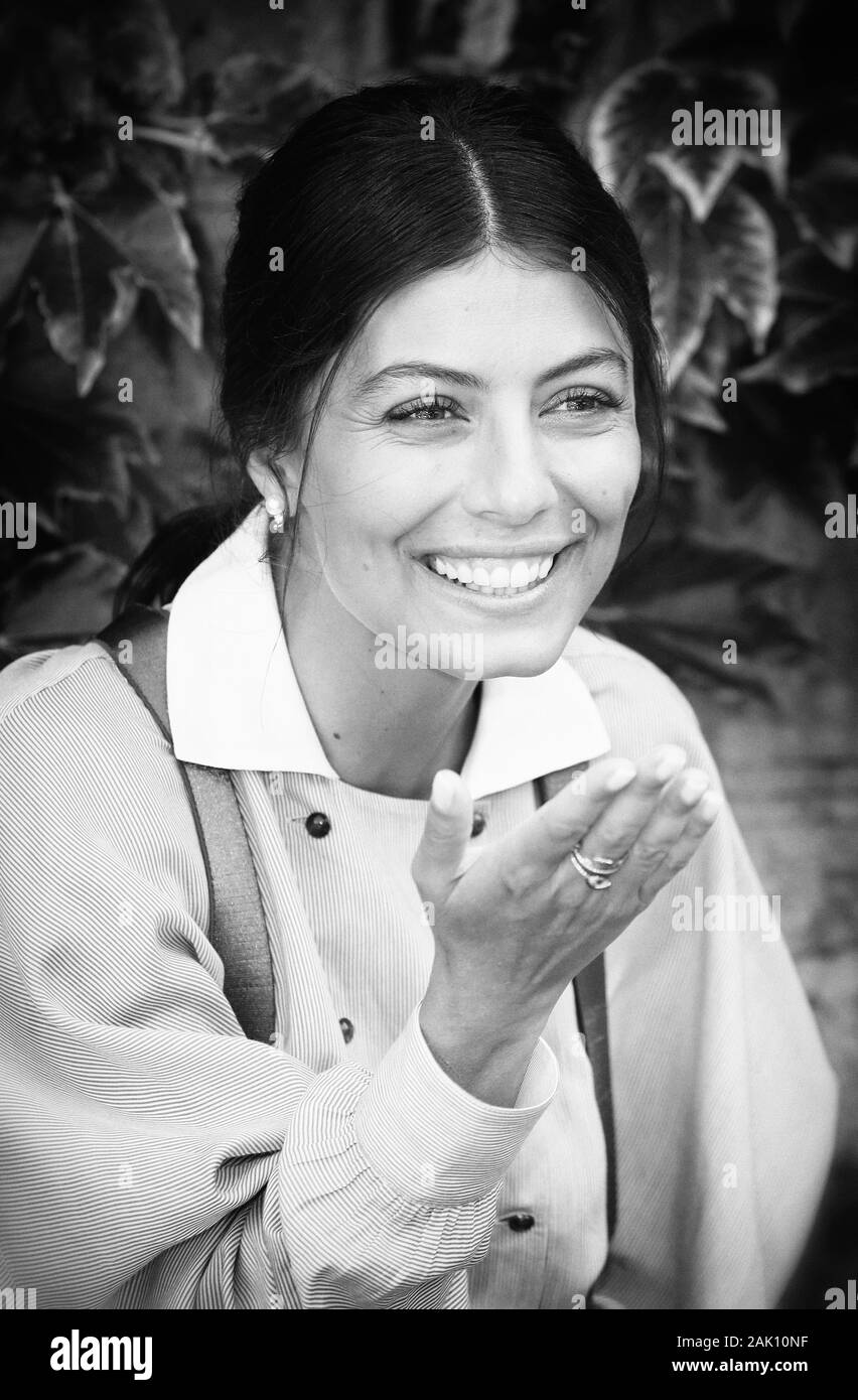 Alessandra Mastronardi durante il 76 Festival del Cinema di Venezia Foto Stock