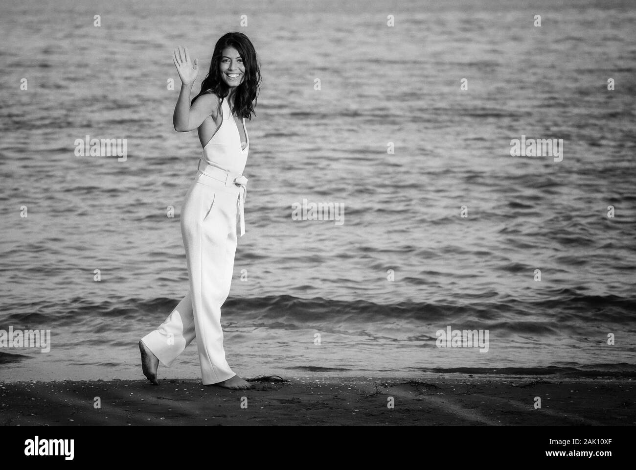Alessandra Mastronardi durante il 76 Festival del Cinema di Venezia Foto Stock
