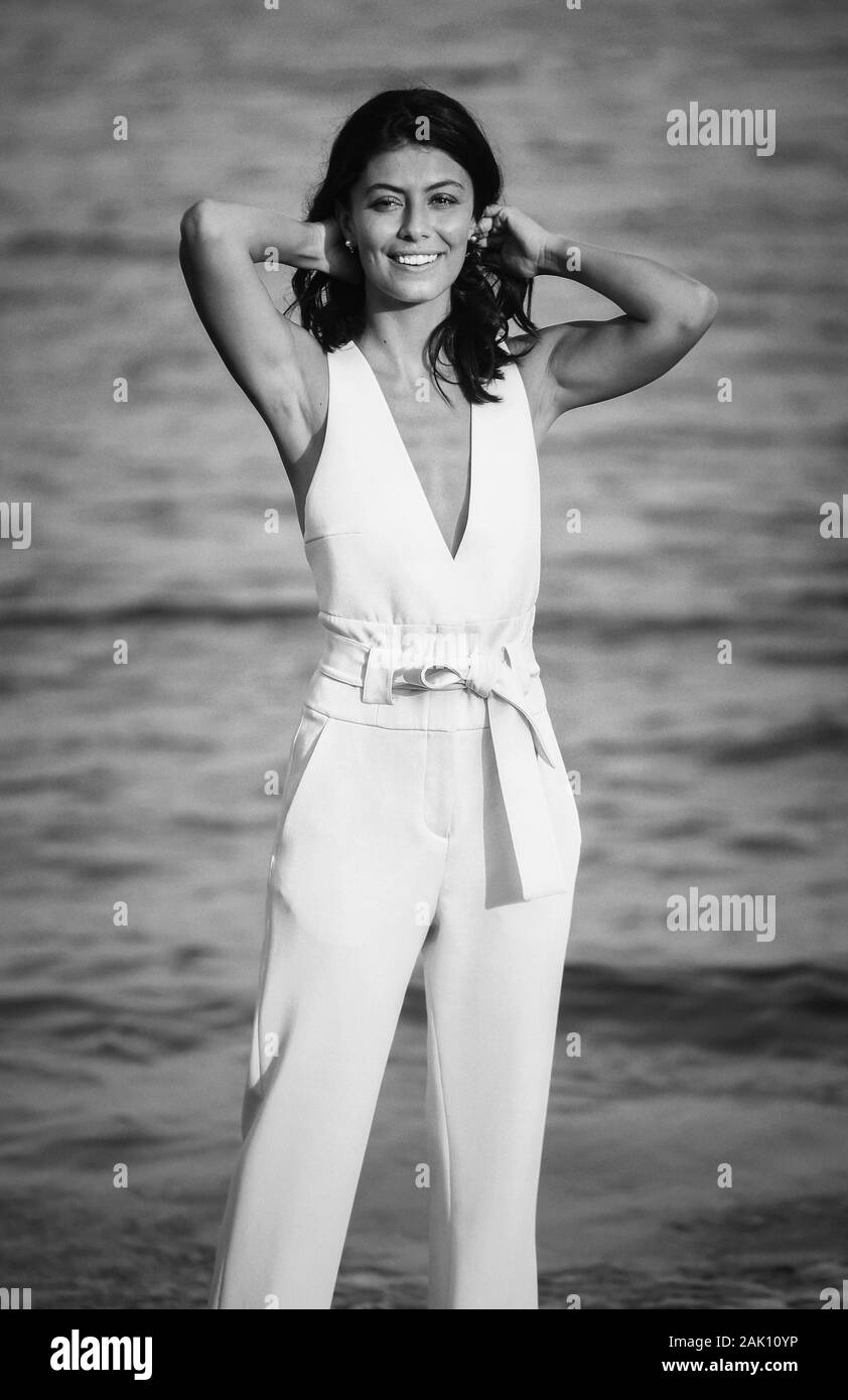 Alessandra Mastronardi durante il 76 Festival del Cinema di Venezia Foto Stock