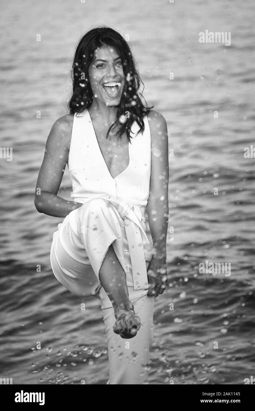 Alessandra Mastronardi durante il 76 Festival del Cinema di Venezia Foto Stock