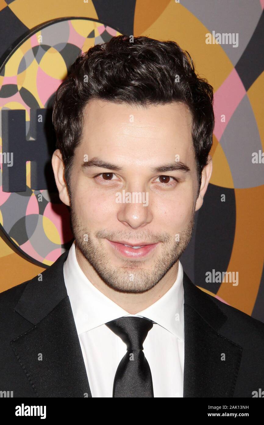 Skylar Astin 01/05/2020 La 77th Annuale di Golden Globe Awards HBO dopo essere partito svoltasi a circa 55 ristorante presso il Beverly Hilton di Beverly Hills, CA. Foto di K. Hirata / HNW / PictureLux Foto Stock