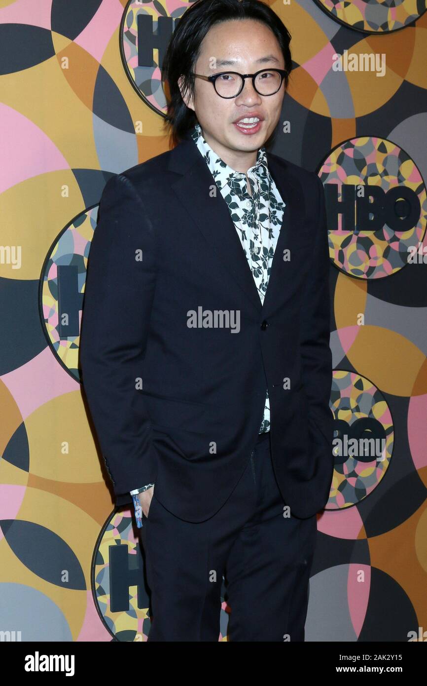 Gennaio 5, 2020, Beverly Hills, CA, Stati Uniti d'America: LOS ANGELES - JAN 5: Jimmy O Yang alla 2020 HBO Golden Globe After Party presso il Beverly Hilton Hotel il 5 gennaio 2020 in Beverly Hills, CA (credito Immagine: © Kay Blake/ZUMA filo) Foto Stock