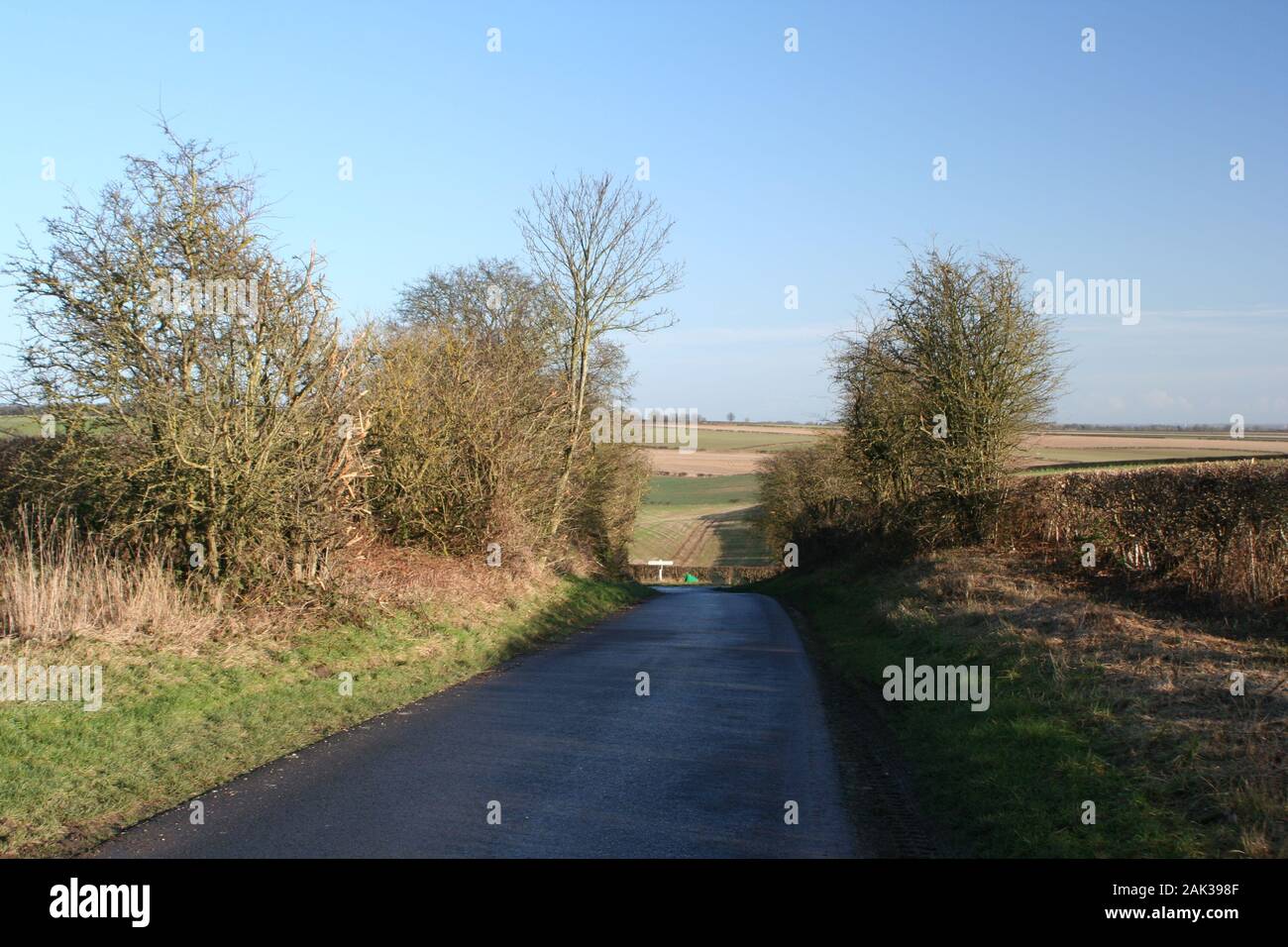 Yorkshire Wolds Foto Stock