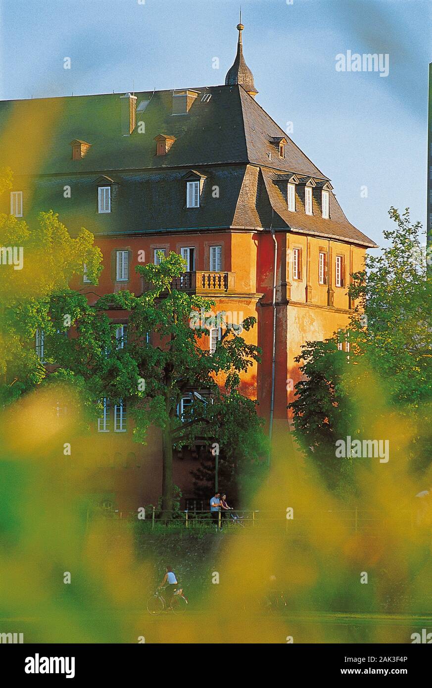 Il castello di Isenburg a Offenbach sul Main, Germania, è stato costituito nel 1572. Non datata (foto) | utilizzo in tutto il mondo Foto Stock