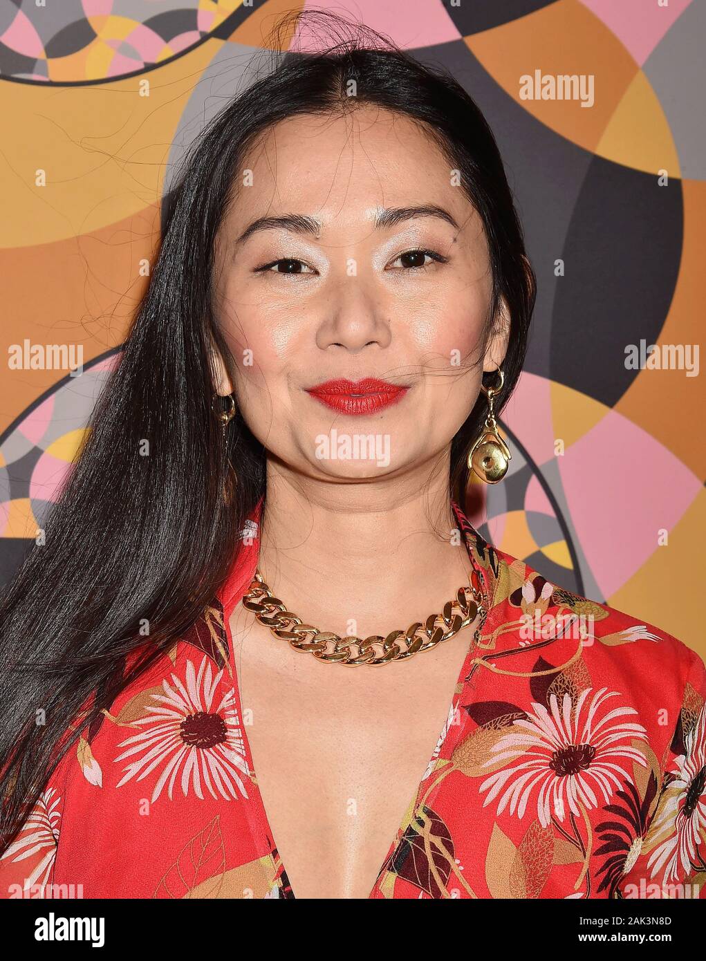 BEVERLY HILLS, CA - gennaio 05: Hong Chau assiste del HBO ufficiali Golden Globes After Party a circa 55 Ristorante on gennaio 05, 2020 a Los Angeles, California. Foto Stock