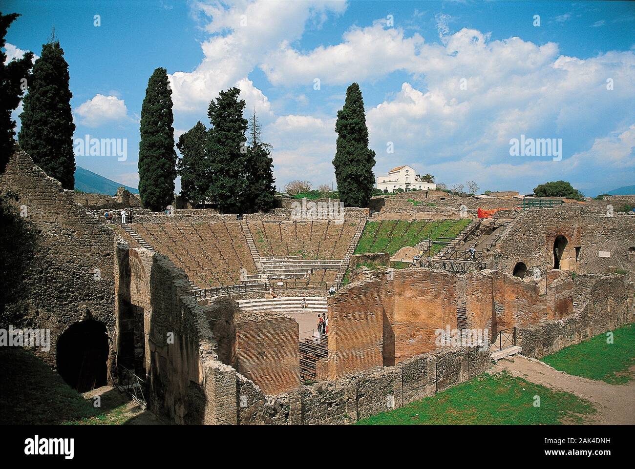 Großes Theatre di Pompei, Italien | Utilizzo di tutto il mondo Foto Stock