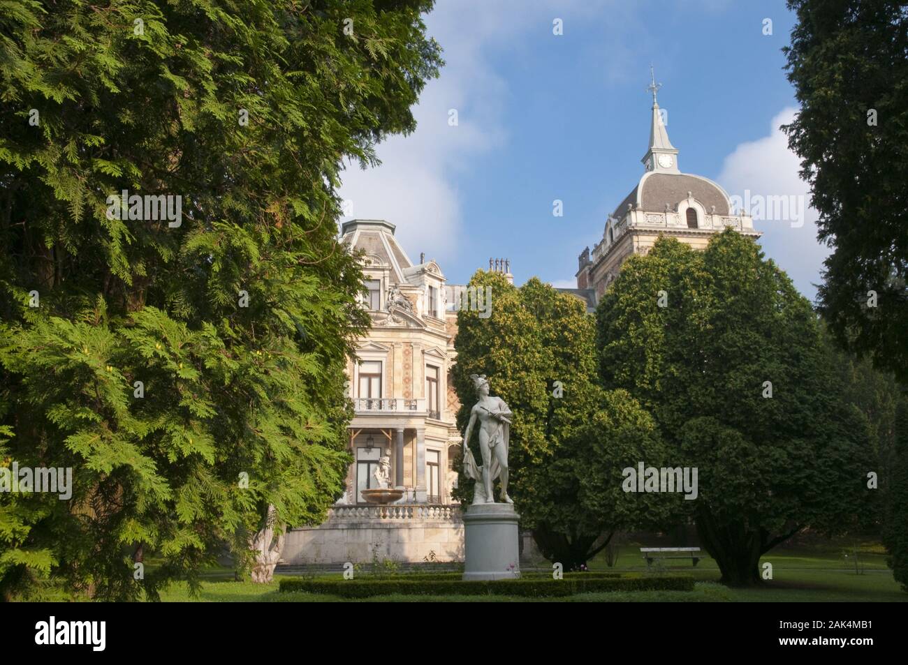 Im Hermesvilla Lainzer Tiergarten, Wien Österreich | Utilizzo di tutto il mondo Foto Stock
