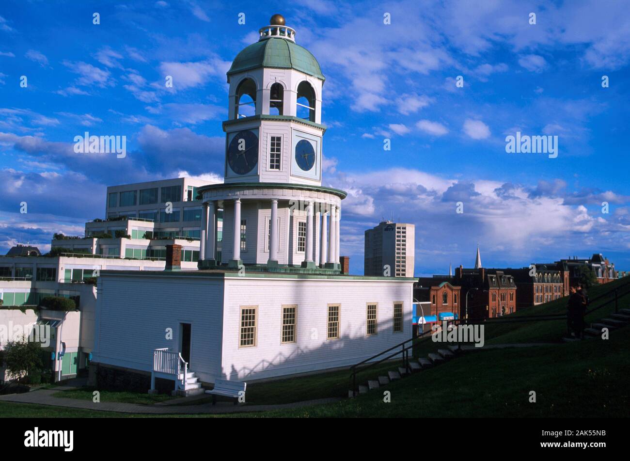 Turmuhr und aeltestes Gebaeude von Halifax, Kanada Osten | Utilizzo di tutto il mondo Foto Stock