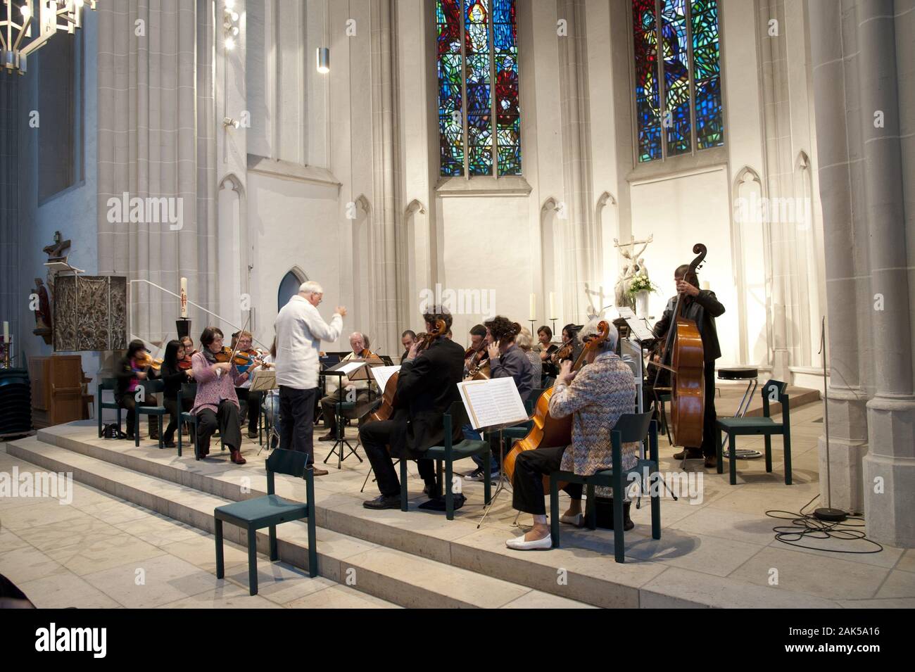 Osnabrueck: Konzert in der San Katharinenkirche, Osnabruecker Terra | Utilizzo di tutto il mondo Foto Stock