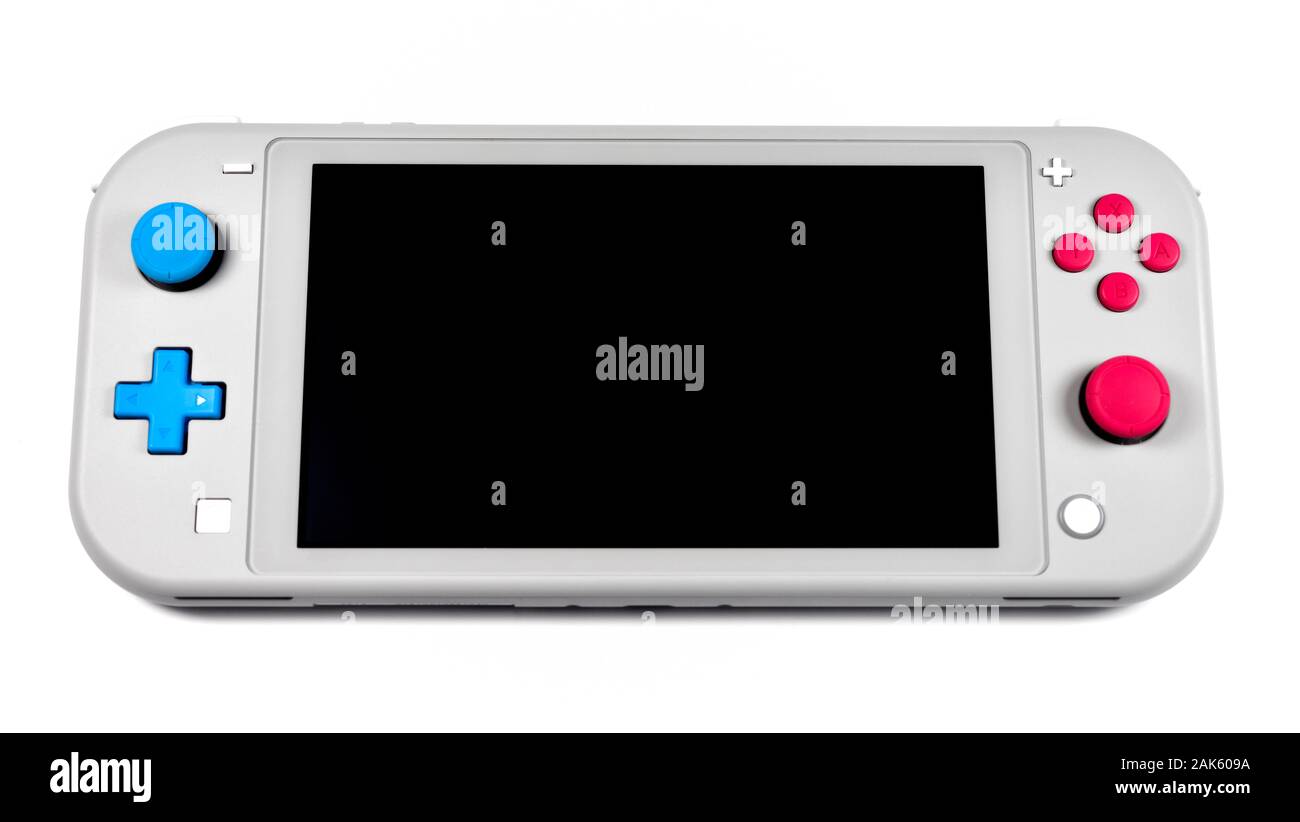 Interruttore Nintendo Lite grigio,games console Foto Stock