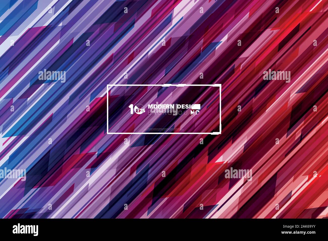 Abstract della tecnologia colorata in tono magenta design di sfondo di disegno quadrato. Decorare per poster, annuncio, artwork, modello. illustrazione vettore e Illustrazione Vettoriale