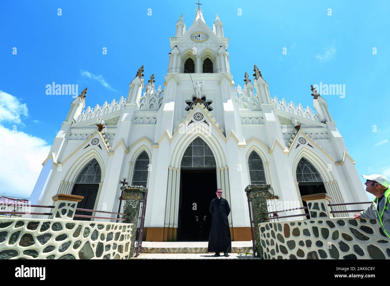 Provinz Heredia: Iglesia de San Isidro de Heredia a San Isidro, Costa Rica | Utilizzo di tutto il mondo Foto Stock
