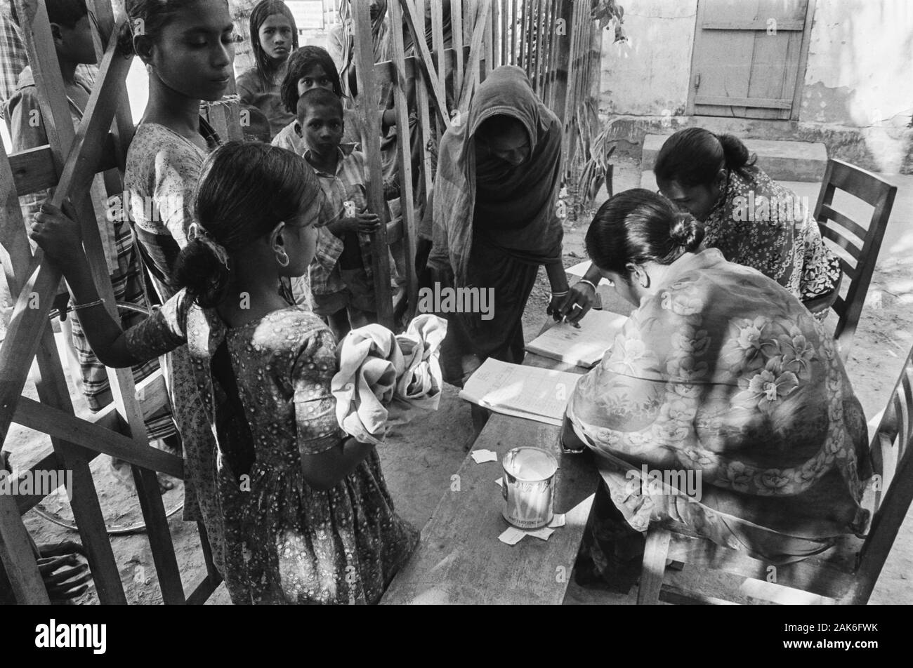 12/21/35 Rajoir gli aiuti alimentari del Pam Foto Stock