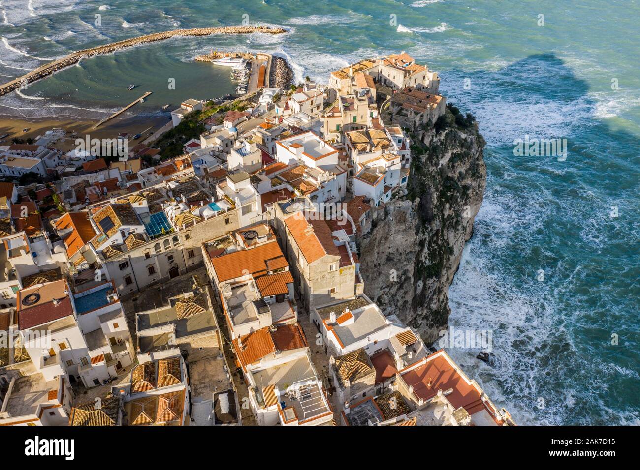 Peschici , Foggia, Italia Foto Stock