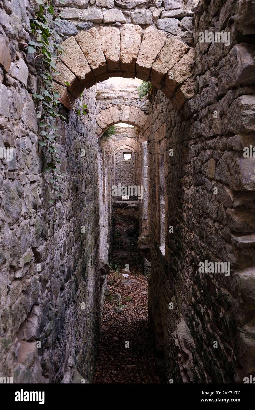 Vazelon monastero si trova nel quartiere Maçka, Provincia di Trabzon, Turchia. Foto Stock