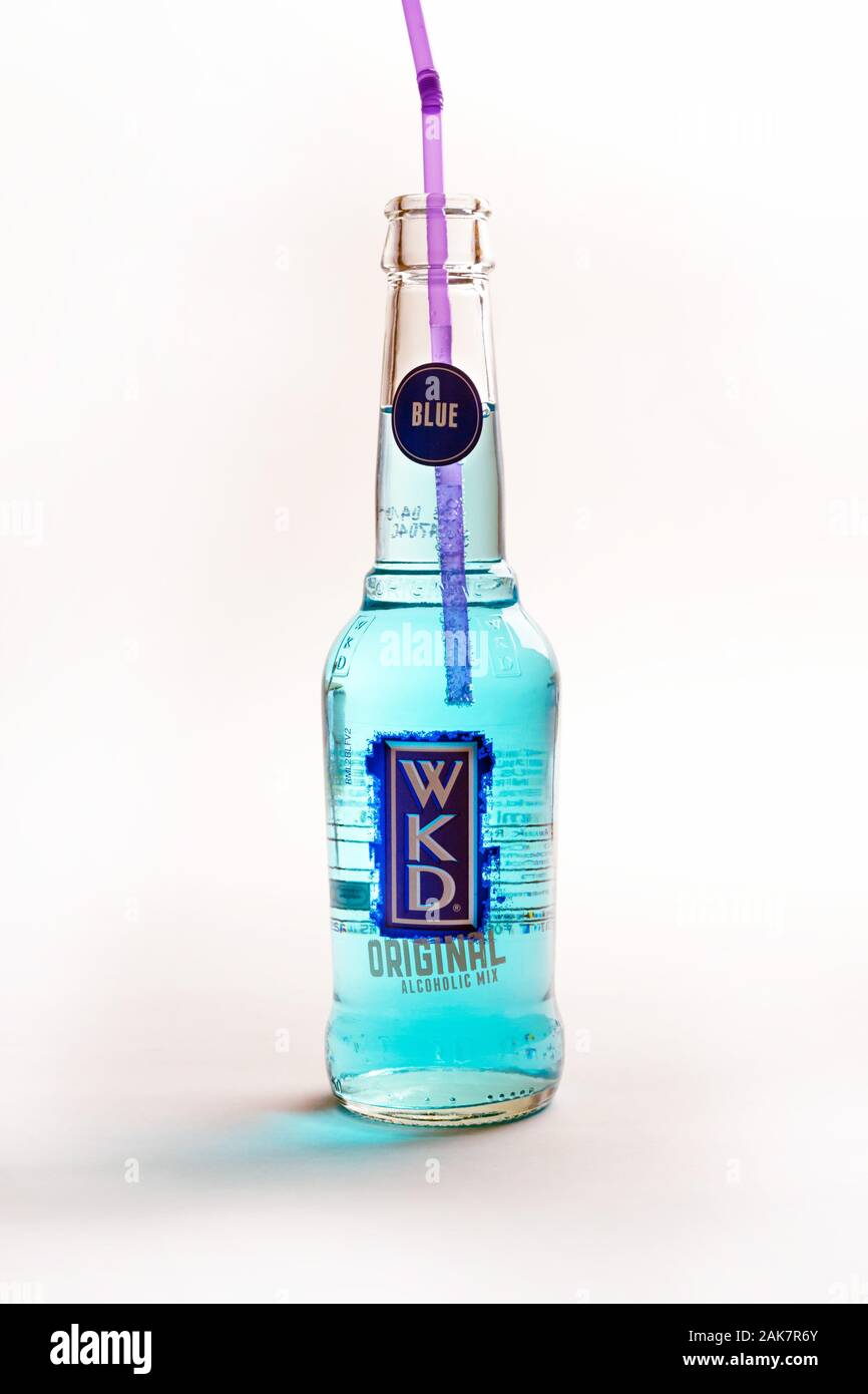 Bevanda in alcopop WKD prodotta da Beverage Brands Foto Stock