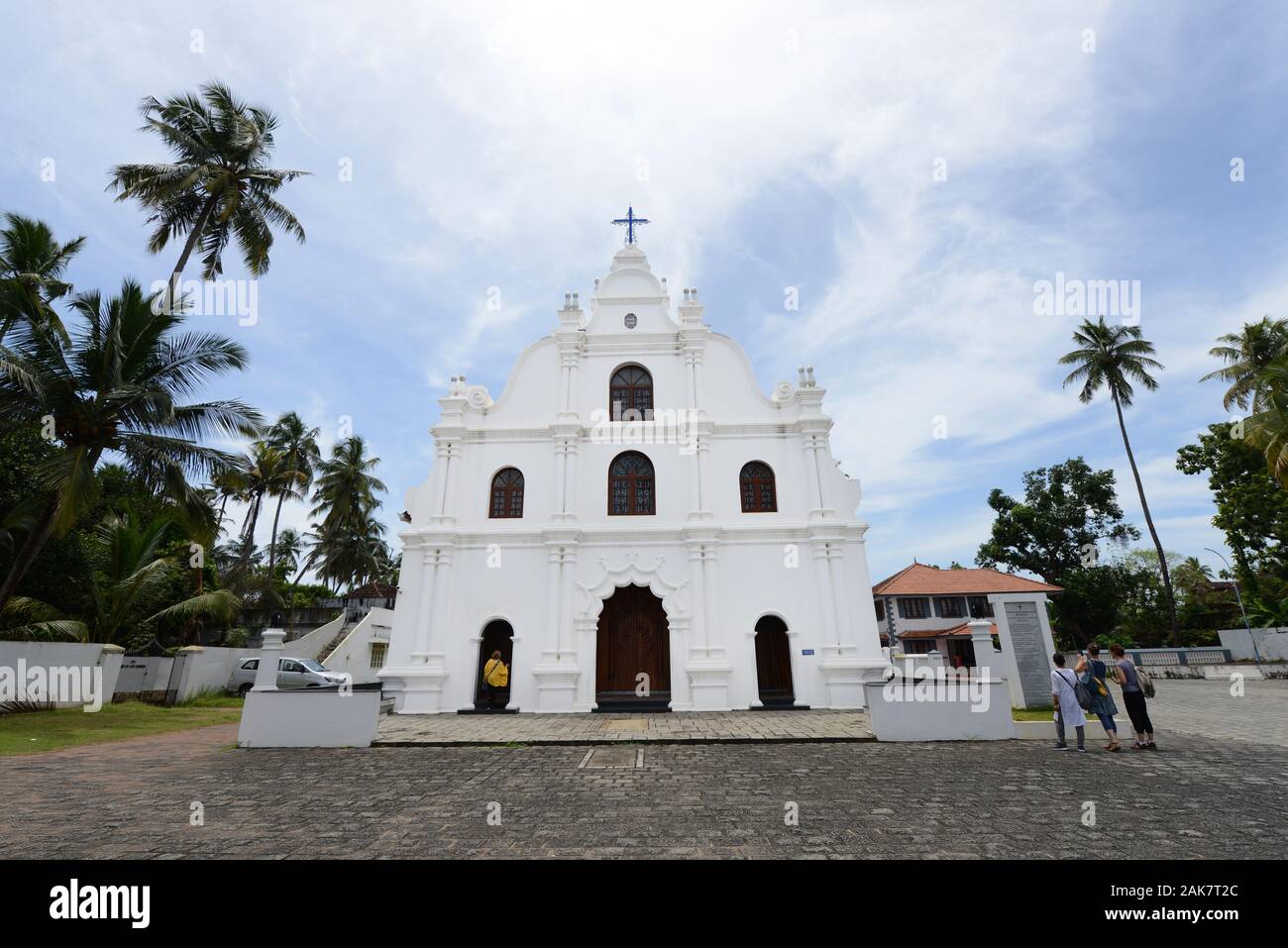 Chiesa Di San Francesco A Fort Kochi, Kerela, India. Foto Stock