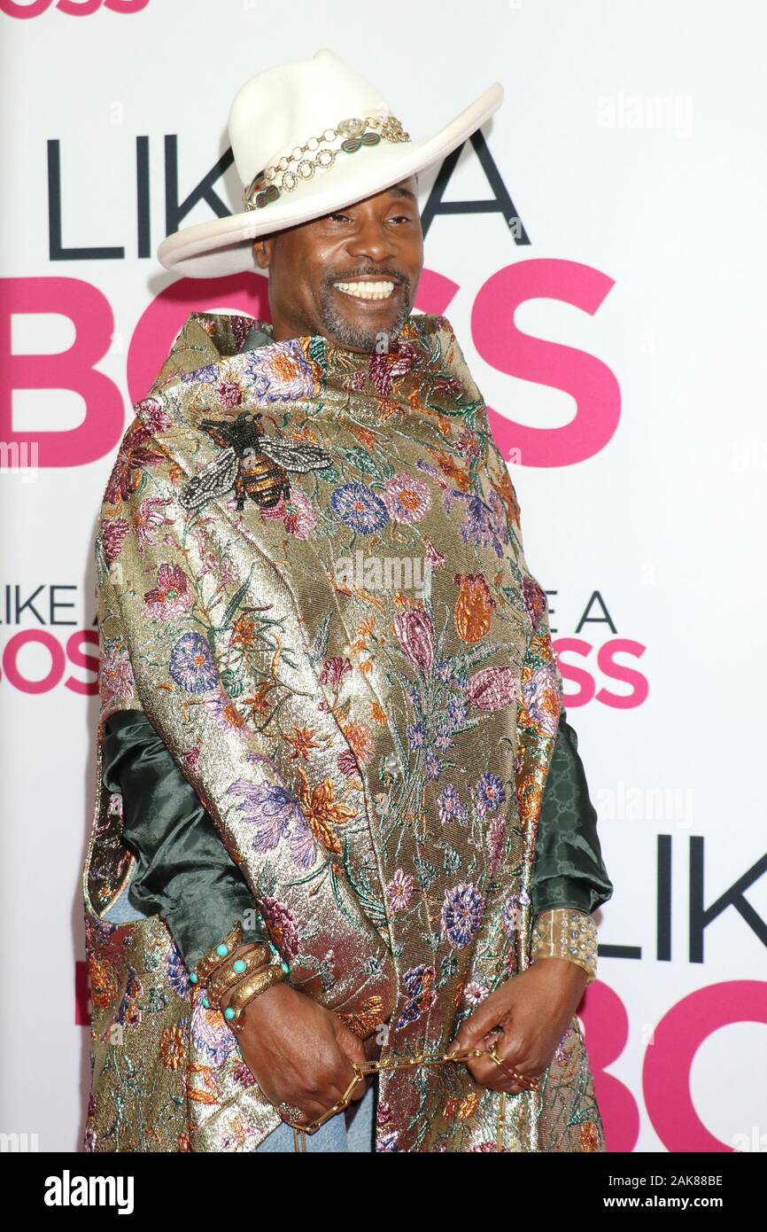 New York, NY, STATI UNITI D'AMERICA. Il 7 gennaio, 2020. Billy Porter alla Premiere mondiale di come una sporgenza in SVA Theater di New York City il 7 gennaio 2020. Credito: Rw/media/punzone Alamy Live News Foto Stock